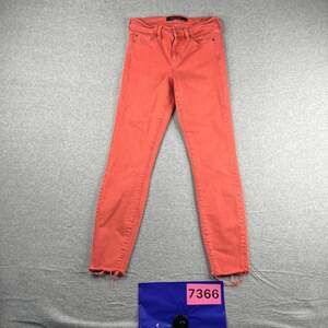 Liverpool Jeans Company Denim Coral Womens Size 2 Ankle Stretch Casual